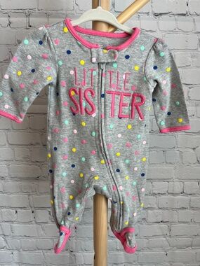 ⭐️⭐️PICK 5 / $20 Carter's Little Sister Baby One-Piece Sleeper